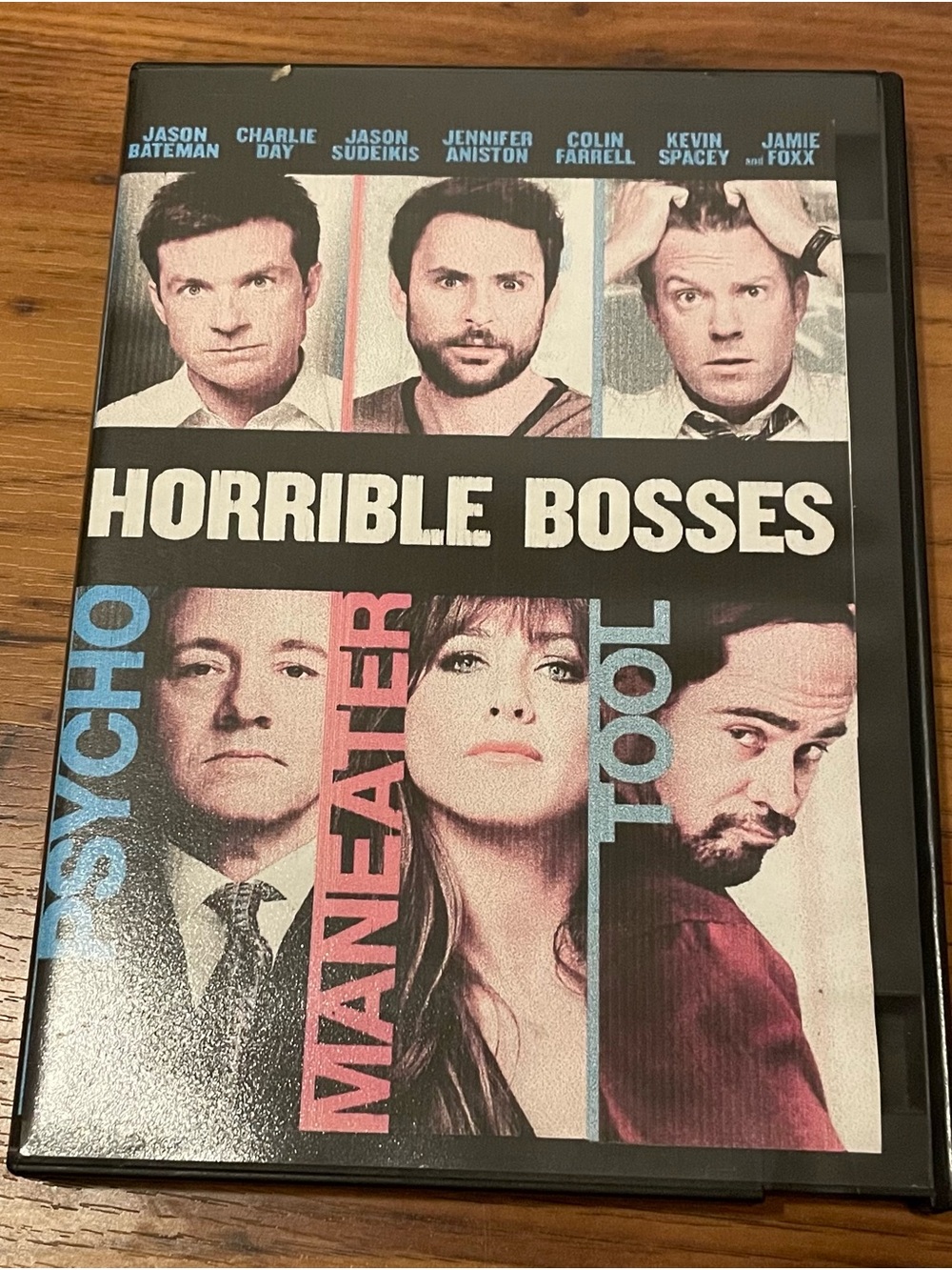 Horrible Bosses with Black Case DVD - Blockbuster Movie Comedy Released 2011